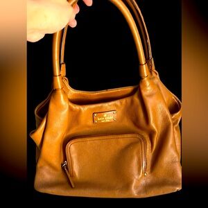 Kate Spade Cognac Hobo Handbag